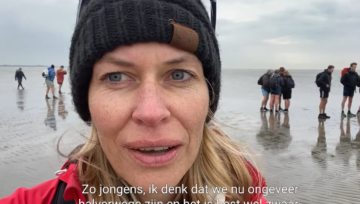 Suus Kuijer loopt van Holwert naar Ameland!